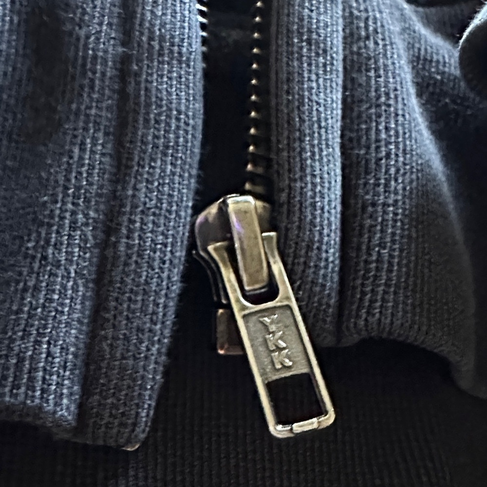MATE the Label Organic Fleece Zip Cropped Hoodie - Picture 7 of 12